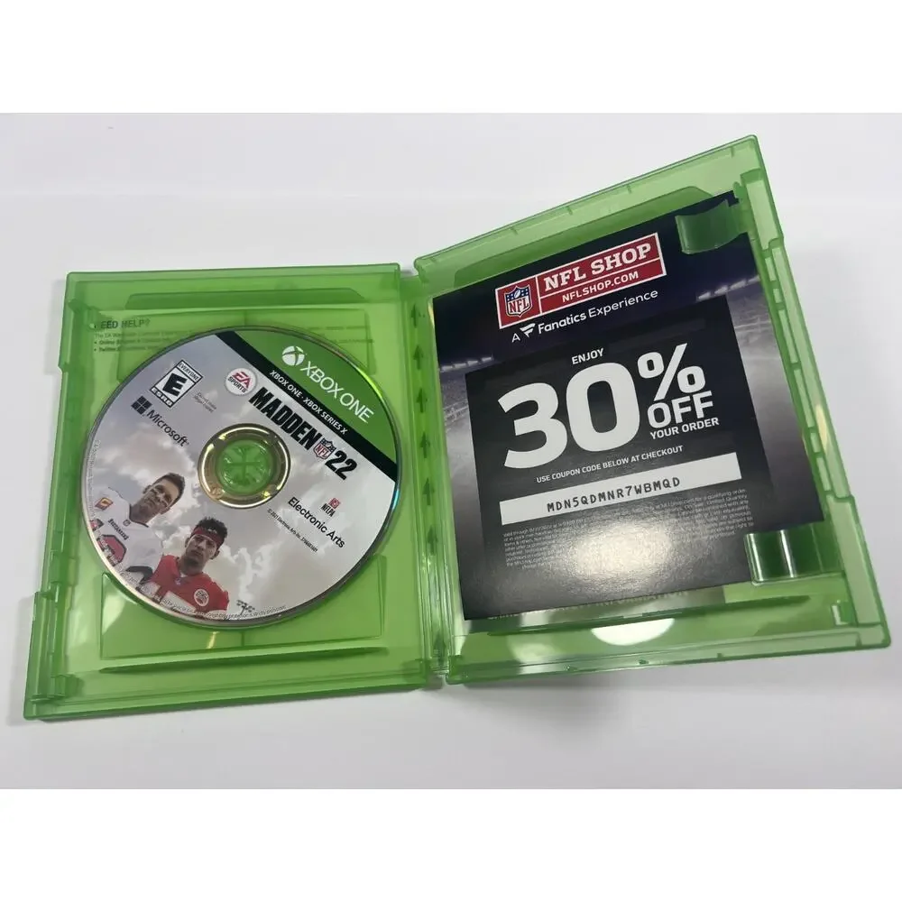 Electronic Arts Madden NFL 22 Xbox One/Series X 2021 Multiplayer Sports Game